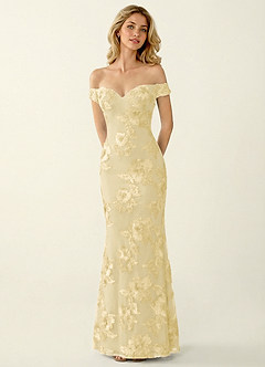 Lowlala Zitronensorbet Spitzenballkleid image4