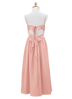 Azazie Zeya Junior Rosette A-Line Chiffon Dress image8