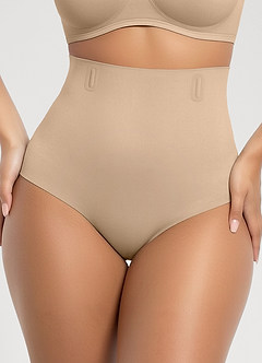 front Majtki modelujące bezszwowe z wkładką 3D Butt-Padding (modelujące brzuch i podnoszące pośladki)