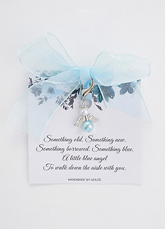 front Something Blue Angel Charm