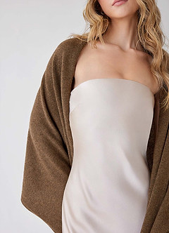 front Sjaal van 100% kasjmier