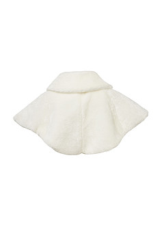 front Capa de pele sintética com laço para florista