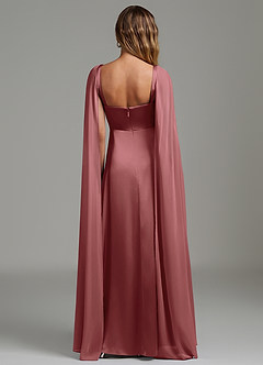 Azazie Niveah Bridesmaid Dresses Amethyst A-Line Strapless Stretch Satin Convertible Dress image4