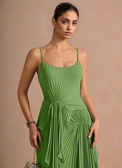 Abito Maxi Erba Verde Bashira image7