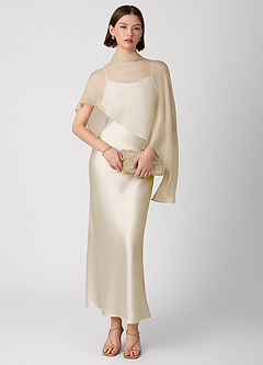 vestido Maxi Alabastro Branco Crystle image6