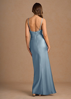 Arlise Powder Blue Maxi Dress image4