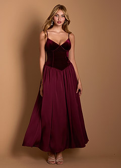 Francie Wine Maxi Dress image6