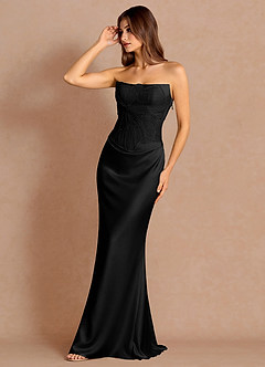 Xarisse Black Maxi Dress image3