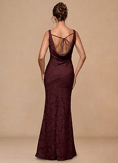 Galenia Wine Maxi Dress image2
