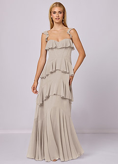 Barbie ♥ Azazie Bridesmaid Dresses Frost A-Line Sweetheart Neckline Chiffon Dress image3