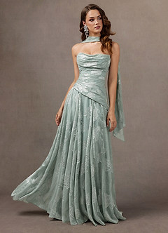 Dominica Frosted Sage Maxi Dress image6