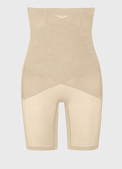 front Hip Enhancer Shorts med hög midja