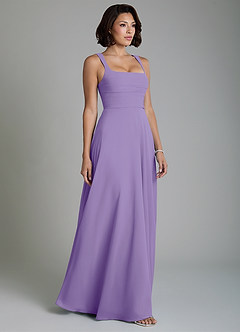 Azazie Azaria Bridesmaid Dresses Tahiti A-Line Corset Chiffon Dress image4