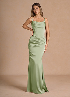 Maxi jurk Sorrel Stoffige Salie image4