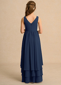 Azazie Kitten Junior Formal Flower Girl Klänningar Klä A-Line i Chiffong image2