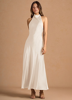 Vestido Crema Largo Diantha image2