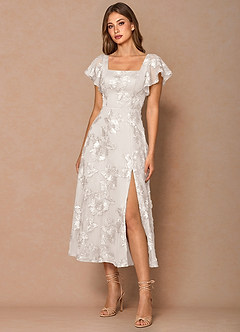 Vestido Nube Blanca Midi Talia image4