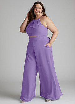 Azazie Kenzi Brautjungfernkleider Plissee Chiffon Overall/Jumpsuit Tahiti image7