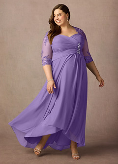 Azazie Anne Mother of the Bride Dresses Tahiti Sheath Sweetheart Sequins Lace Dress image12