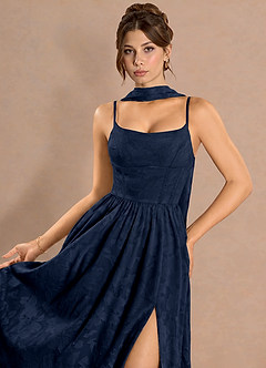 Orienne Navy Maxi Dress image5