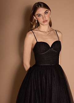 Vestido Negro Midi Andorra image7
