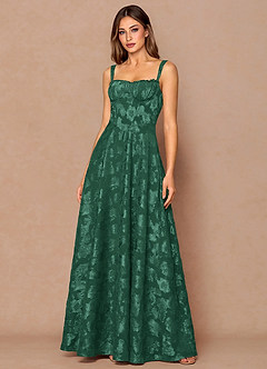 Maxi jurk Sylvie Jagersgroen image4
