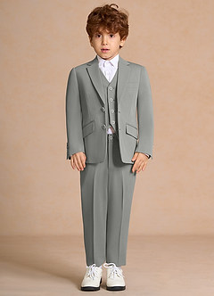 front Oliver Grey Boys 3-Piece Suit