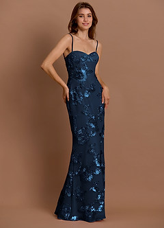 Anika Navy Maxi Dress image3