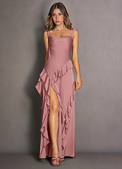 Robe Longue Rose Clair Sloane image4