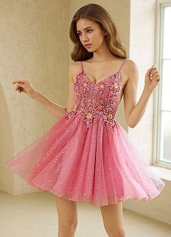 Shimira Orange Mini Dress image7