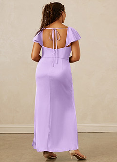 Christian Siriano Bridal for Azazie 1005 Brautjungfernkleider Etui Herzausschnitt Stretch-Satin Kleid Flieder image15
