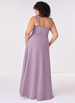 Barbie ♥ Azazie Bridesmaid Dresses Wisteria A-Line Sweetheart Neckline Chiffon Dress image7