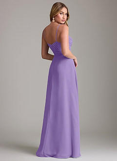 Azazie Terese Bridesmaid Dresses Tahiti A-Line Pleated Chiffon Dress image2