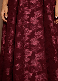 Briac Wine Maxi Dress image6