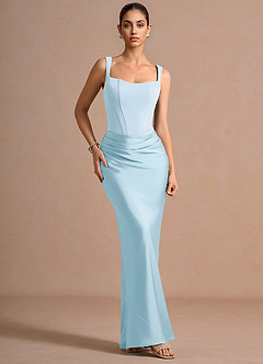 Mckenna Sky Blue Maxi Dress image3