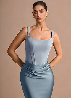 Kleid Mckenna Puderblau image5