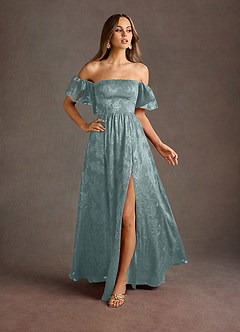 Airelle Powder Blue Maxi Dress image4