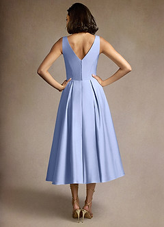 Tamsin Pale Periwinkle Midi Dress image2