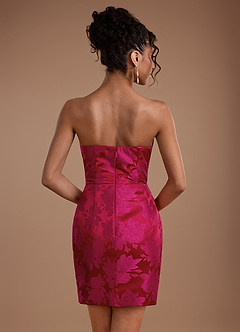 Mini jurk Yves Robijn Fuchsia image5