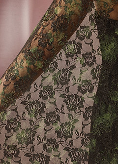 Dolce Black Gold Cape Gown image9
