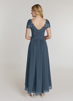 Azazie Thais Mother of the Bride Dresses Neptune A-Line Lace Chiffon Dress image2