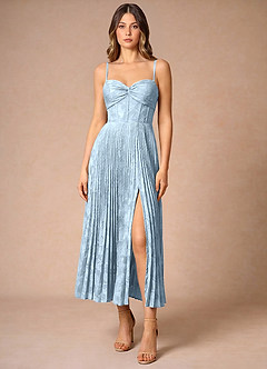 Akiko Sky Blue Maxi Dress image5