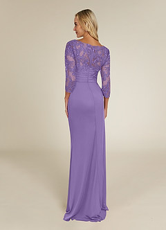 Azazie Alisondra Mother of the Bride Dresses Tahiti Sheath Scoop Lace Lace Dress image4