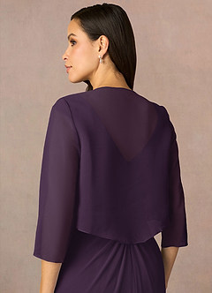front Azazie Ettienne chiffon omslagdoek