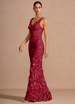 Abito Maxi Merlot Cireth image3