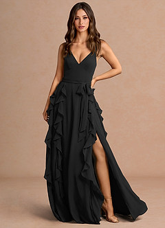 Vestido Negro Largo Alouette image4