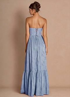 Floria Powder Blue Maxi Dress image2