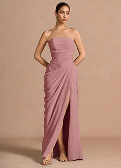 Kaavia Dusty Pink Maxi Dress image3