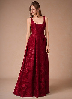 Kleid Althea Rubinrot image3