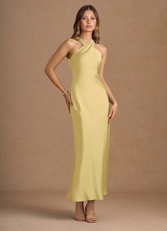 Xanthe Lemon Sorbet Maxi Dress image3